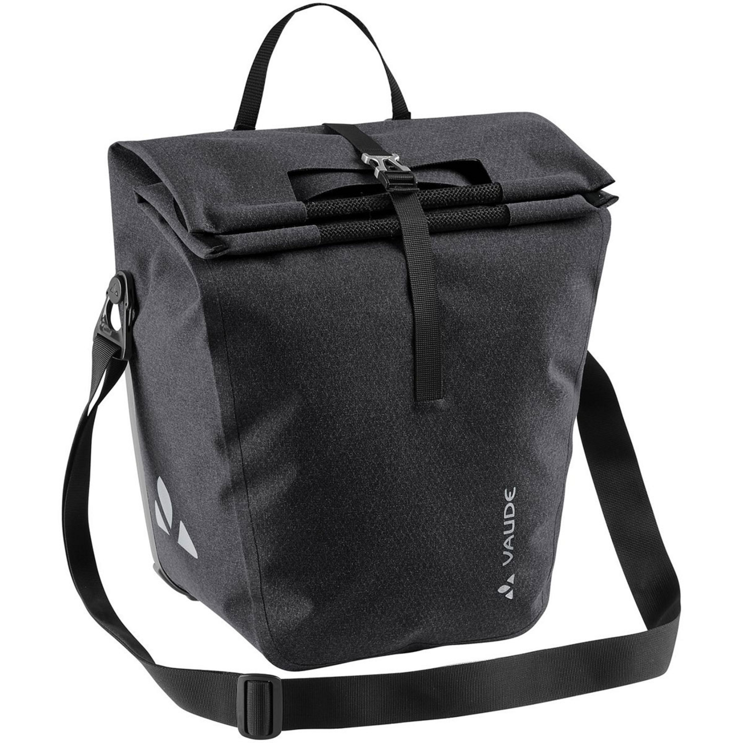 Vaude Recycle Back Single Fahrradtaschen schwarz Größe 30L Camping Wasserdicht
