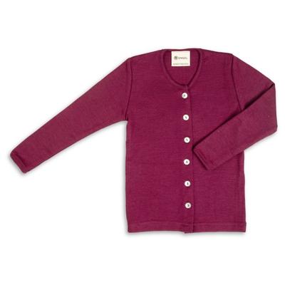 Engel - Kinder Cardigan - Wolljacke Gr 152 lila