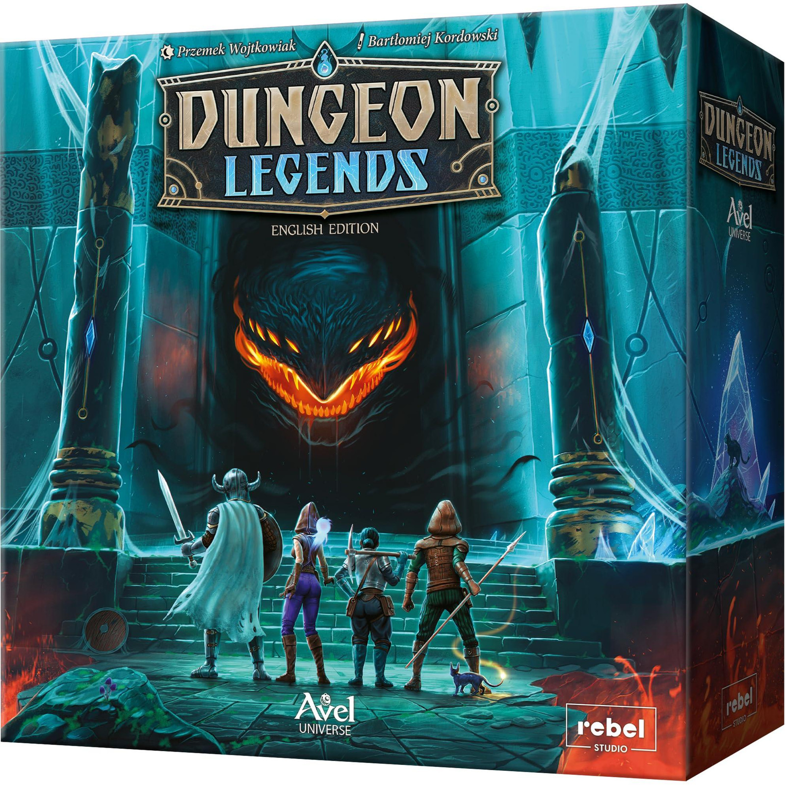 Asmodee Rebel Dungeon Legends Bordspel Avontuurspel