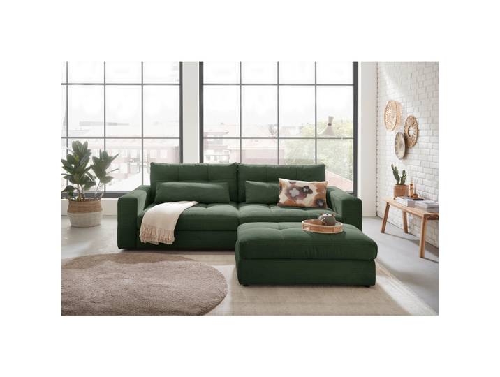 Livetastic Hocker, Dunkelgrün, Kunststoff, quadratisch, 110x47x70 cm, Made in EU, Wohnzimmer, Sessel, Hocker, Sitzhocker