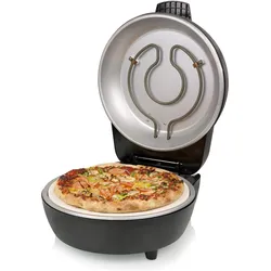 Princess Oven Pro Pizzaofen Kontrollleuchte, Timerfunktion, Cool-Touch-Gehäuse, Tischgrill, Schwarz