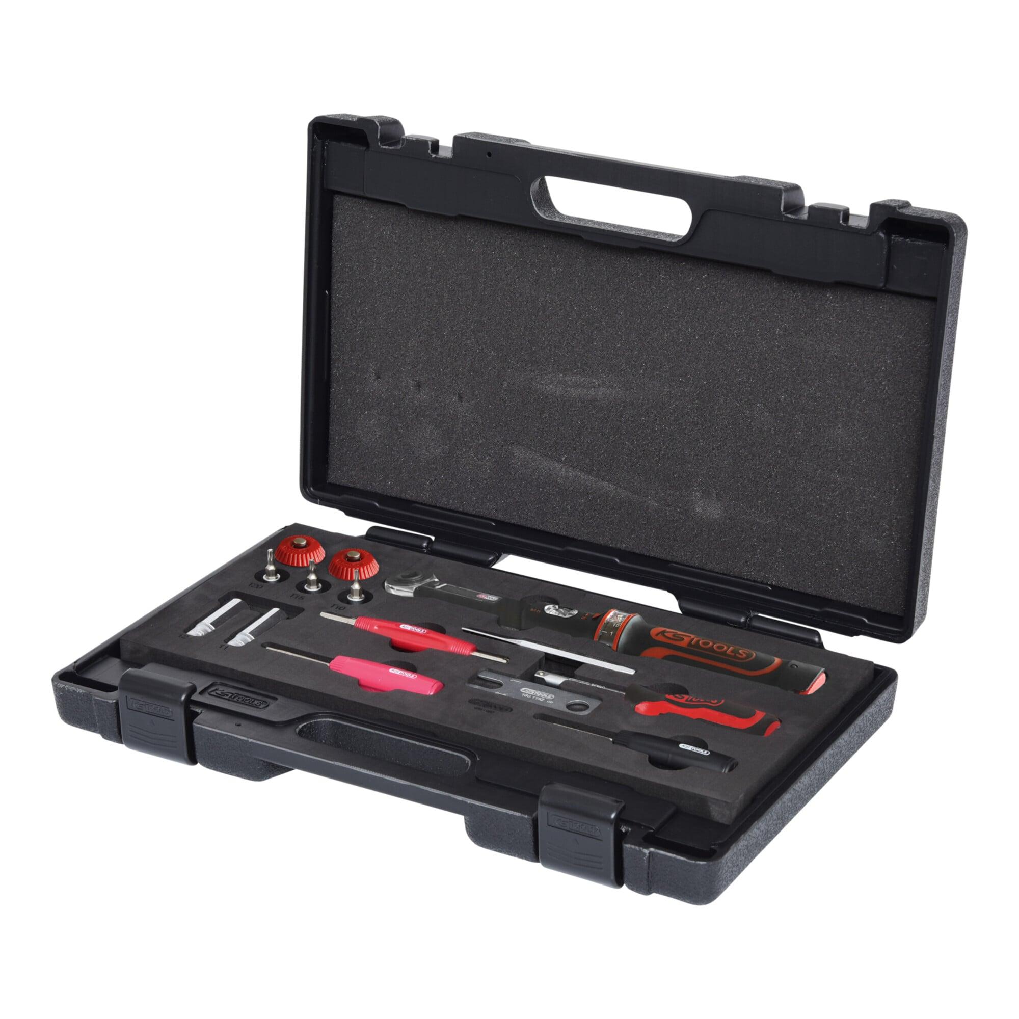 KS Tools RDKS / TPMS Werkzeug-Satz für Reifendruck-Kontrollsysteme, 13-teilig (100.1180)