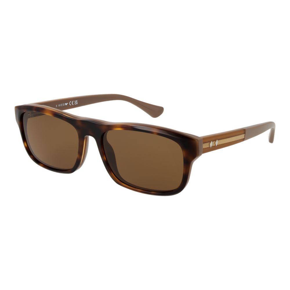 Web Braun Acetat Sonnenbrille