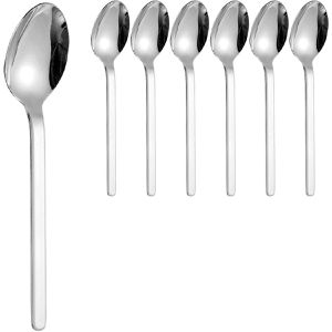 Esmeyer Esslöffel Bettina 250-058, 19,5 cm, Edelstahl 18/10, silber poliert, 6 Stück