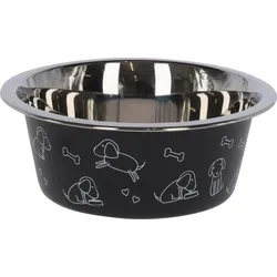 KERBL Edelstahlnapf für Hunde und Katzen 1800ml