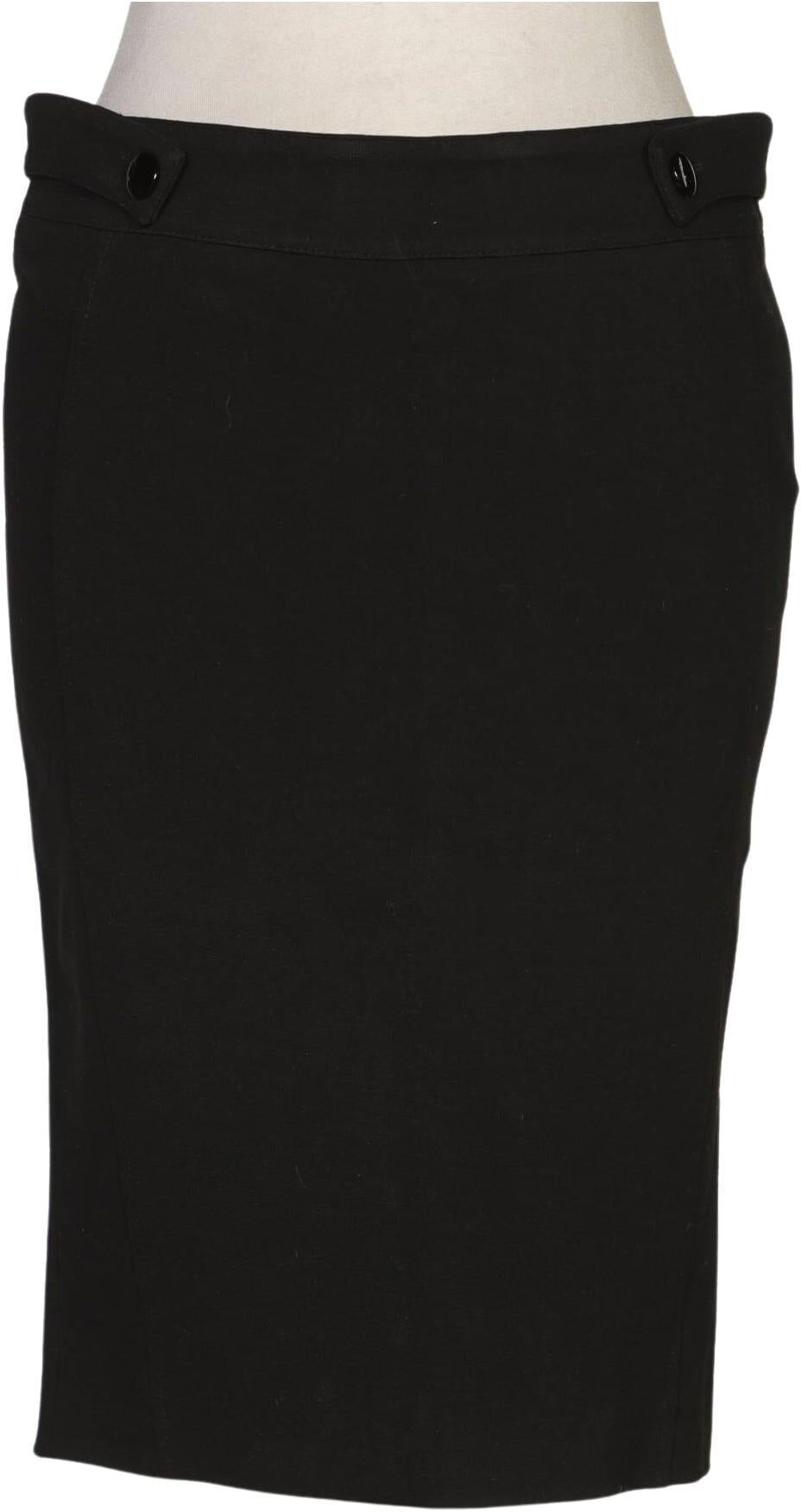 Versace Jeans Couture Damen Rock, Schwarz, Gr. EU 32 (IT 38), Synthetik / Elasthan / Viskose - Second Hand