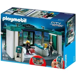 PLAYMOBIL® 5177 City Action Polizei Bank mit Geldautomat