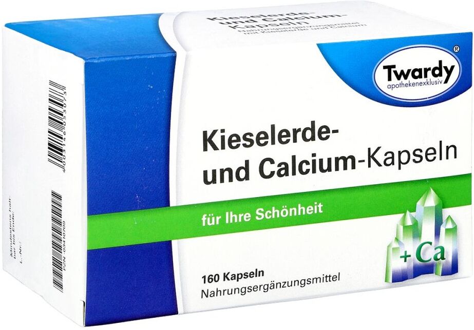 Twardy Kieselerde + Calcium Kapseln