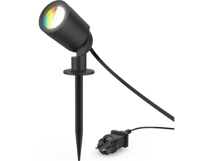 Hama 00176679, Spot-Beleuchtung, Schwarz, IP65, 1 Glühbirne(n), 7 W, 25000 h