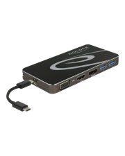 Delock USB Type-C 3.2 Dockingstation 4K HDMI+ DP Digital/Daten Digital/Display/Video (87773)