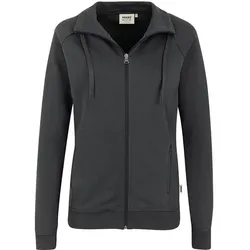 Damen-Sweatjacke College 406 - S - anthrazit
