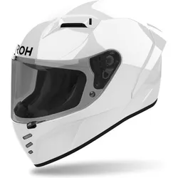 Airoh, Motorradhelm, Connor Weiss glänzender Helm (XS)