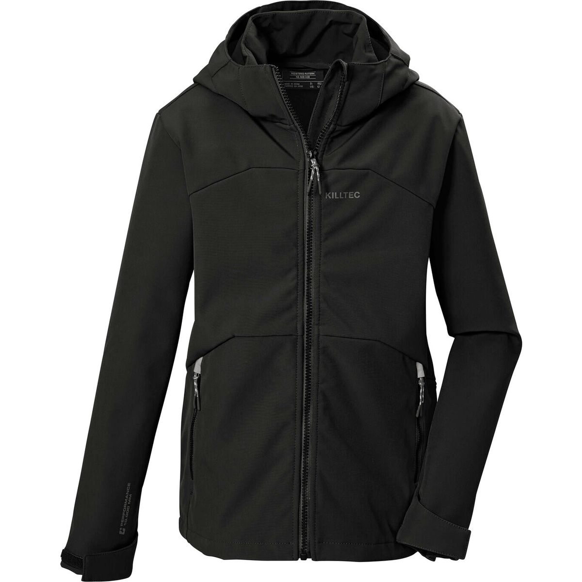 killtec KOW 176 Boys Softshell Jacket schwarz (00200) 176 44831-000-00200-176