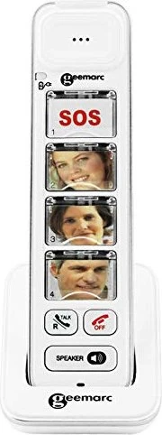 Geemarc PHOTODECT 295 Zusatzmobilteil mit 4 Fotodirektwahltasten