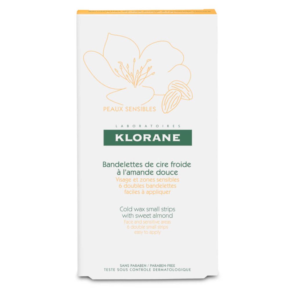 Klorane Koude Was Gezicht-Gevoelige Zones 6 ml Beutel