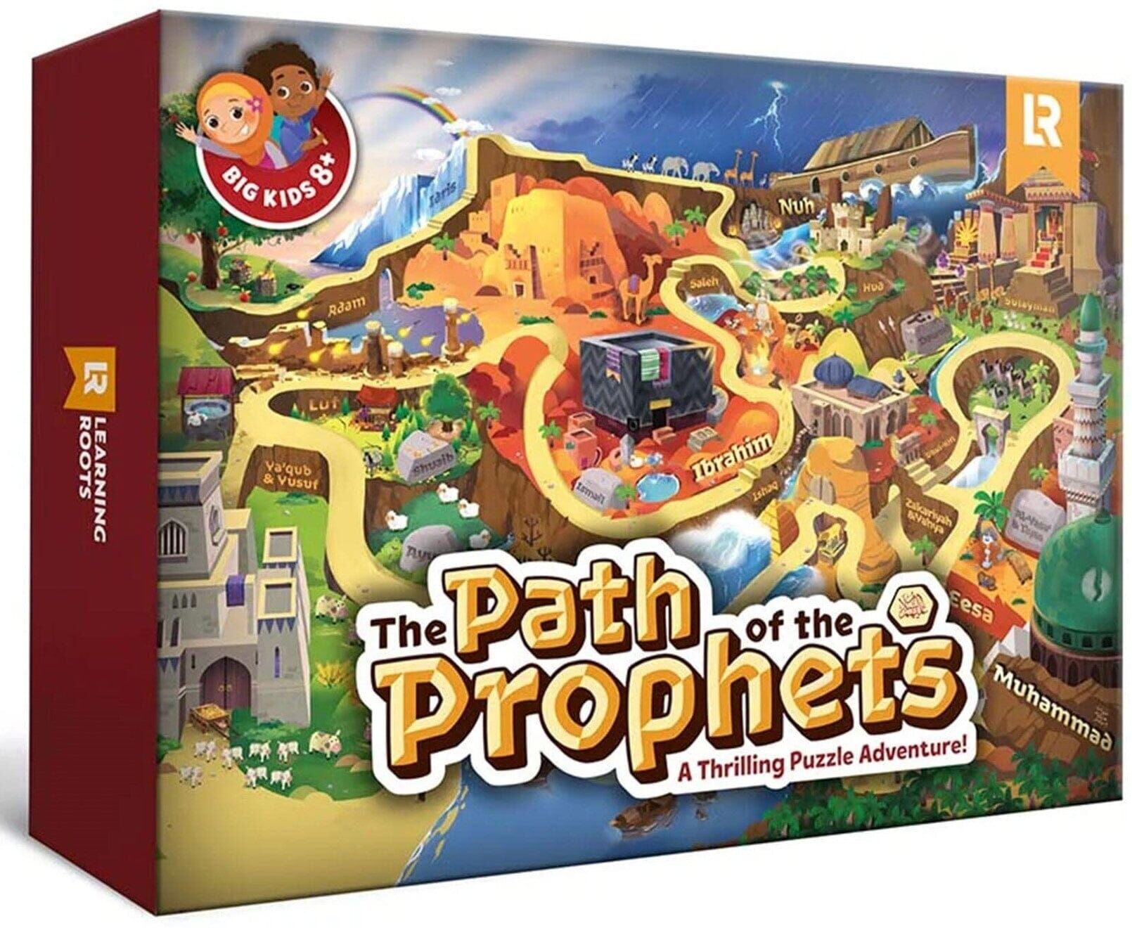 The Path of the Prophets: A Thrilling Puzzle Adventure by Learning Roots Publishing - Ages 8+ Learning Roots