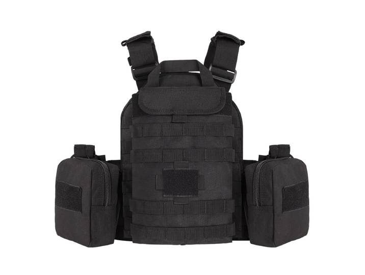 TLF Yakeda gilet tactique Chaleco Tactico Molle pochettes noir Polyester entièrement Protection gilet de chasse tactique pour hommes