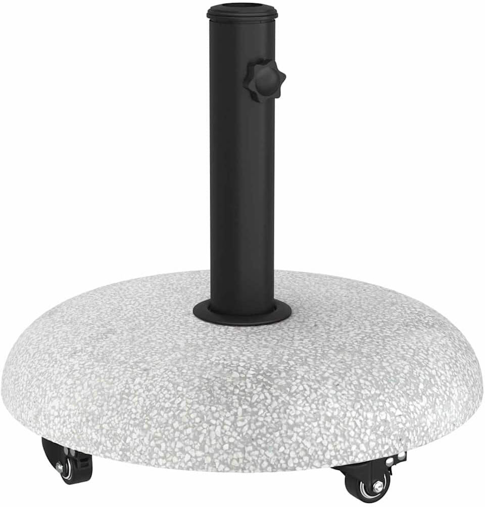 Metro 21.75 kg Concrete Umbrella Base Light Grey 400mm H X 45cm W X 45cm D