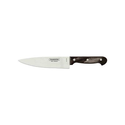 Tramontina LANDHAUS Kochmesser, 15 cm, Edelstahl, Holzgriff FSC-zertifiziert