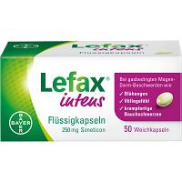 LEFAX intens Flüssigkapseln 250 mg Simeticon 50 St