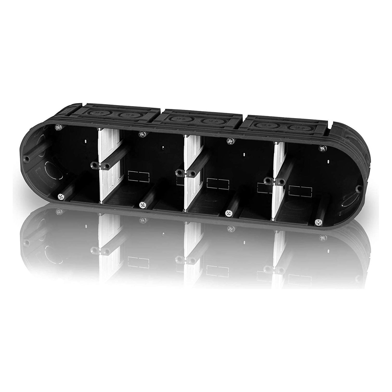 F-Tronic ftronic 4fach Gerätedosen 63mm tief (7310104)