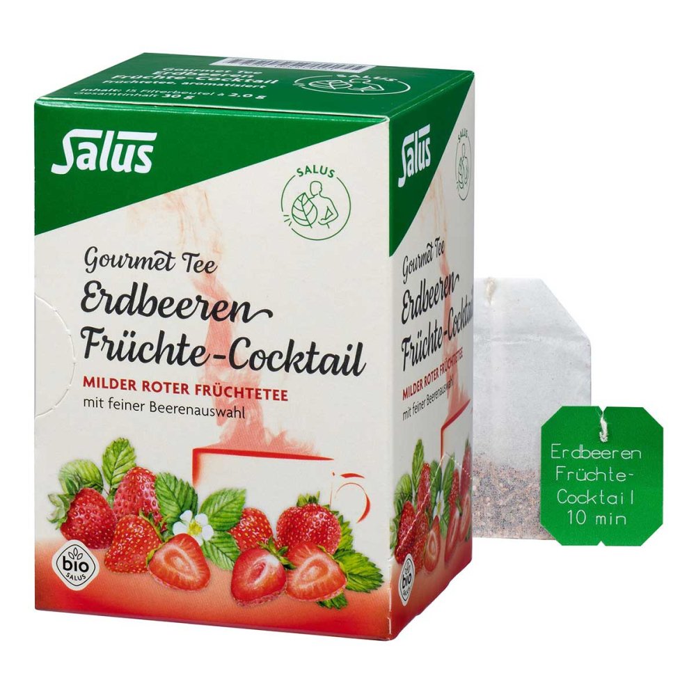 SALUS Pharma GmbH Erdbeer Früchtecocktail Tee Salus 09003951