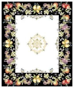 Laural Home Tuscan Fruit Sketch Tablecloth