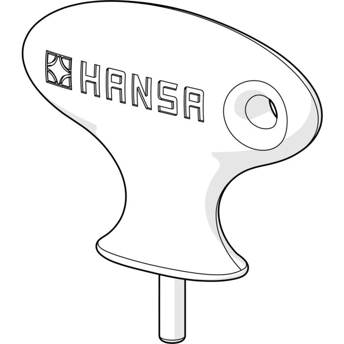 Hansa Entriegelungsschlüssel 59914077 zur Montage