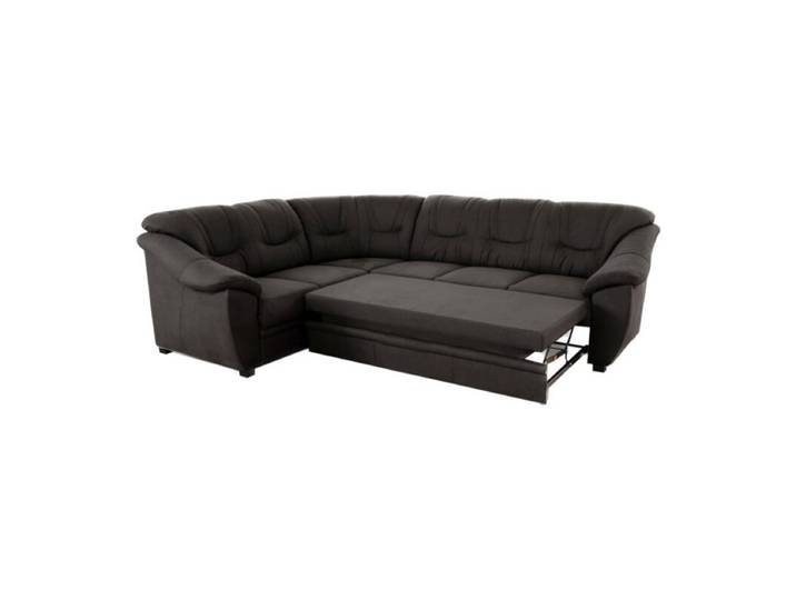 Polsteria Savona Ecksofa - Flachgewebe Euphoria 16 fango - Schlaffunktion - links Schlaffunktion Modern