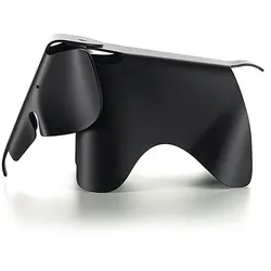Vitra Dekorationsobjekt Eames Elephant small RE tiefschwarz, Designer Charles & Ray Eames, 39x21x17.5 cm