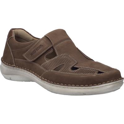 Slipper JOSEF SEIBEL "New Anvers 81, braun", Herren, Gr. 49, braun, Obermaterial: 100% Rindsleder Leather cow., Schuhe Slipper
