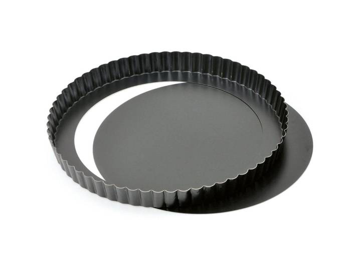 Quicheform Kaiser mit Hebeboden 28cm G - Farbe: Schwarz - Backform