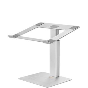 myWall Laptop-Ständer HT 45, aus Aluminium, bis 17 Zoll, silber, höhenverstellbar