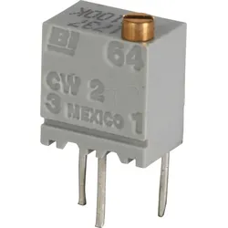 BI 64WR5KLFTB - Spindeltrimmer, 15 Gänge, 5 kOhm, linear