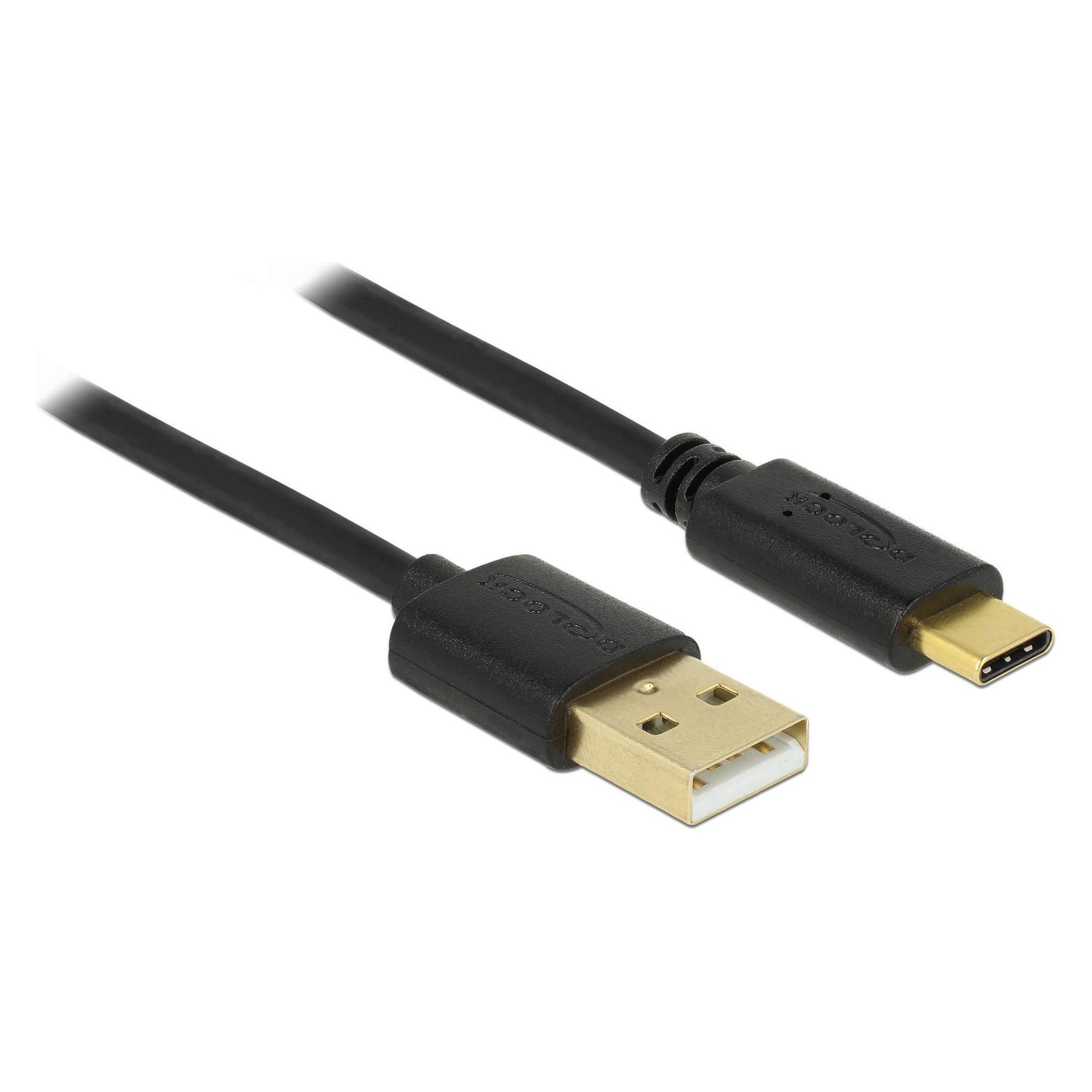 Delock USB 2.0 Kabel A-C (4 m, USB 2.0) (83669)