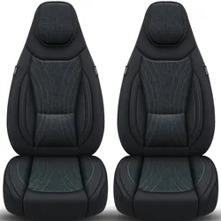 Bremer Sitzbezüge Wohnmobil Schonbezüge C-Serie 2 Stück für Fiat Ducato / Jumper / Boxer anthrazit