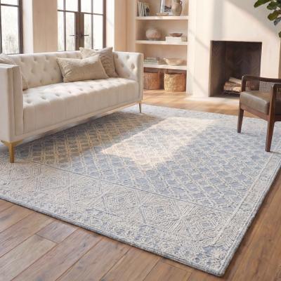 SAFAVIEH Handmade Abstract Lozena Contemporary Wool Rug