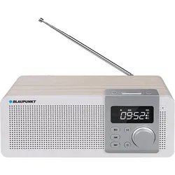 Blaupunkt PP14BT FM (FM, Bluetooth), Radio, Weiss, Schwarz