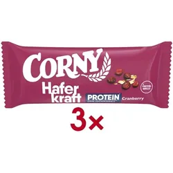 Corny Haferriegel »Cranberry« 3 Stück je 40 g rot