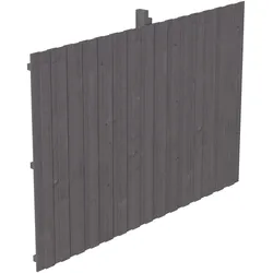 Skan Holz Rückwand für Leimholz Einzel - Carports - Deckelschalung - Größe 2, schiefergrau