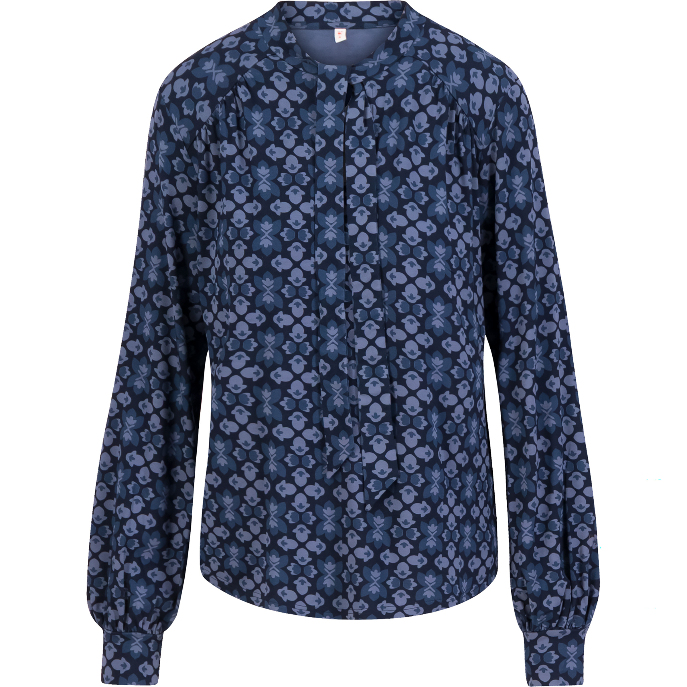 Blutsgeschwister L'Odelette Pour a Damen Blusen blau Größe XS Lifestyle Elastisch