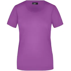 Damen Basic T-Shirt "JN901" - S - purple