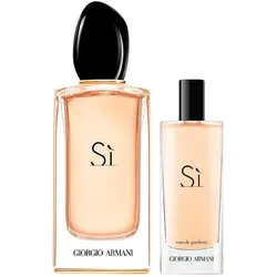 Giorgio Armani, Beauty Geschenkset, Armani - Si SET - Eau de parfum 100 ml + - Eau de parfum 15 ml (Parfum Set)
