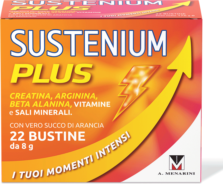 A MENARINI IND FARM RIUN Srl Menarini, Sustenium Plus, 22 Bustine