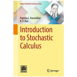Introduction to Stochastic Calculus, Fachbücher von Rajeeva L. Karandikar, B. V. Rao