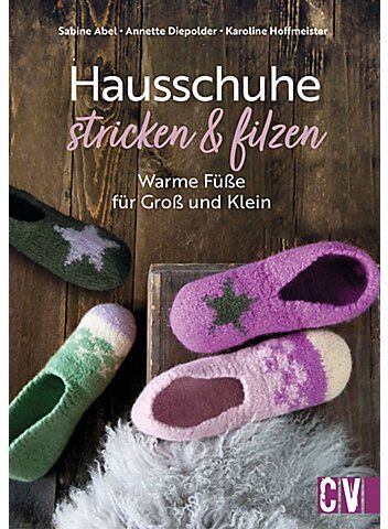Buch "Hausschuhe stricken & filzen"
