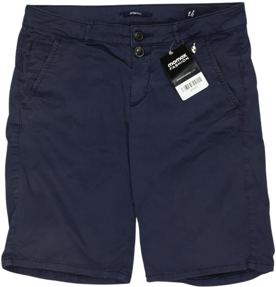 Woolrich Damen Shorts, Marineblau, Gr. W26, Baumwolle / Elasthan - Second Hand