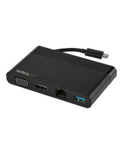 StarTech.com USB-C Multiport Adapter HDMI & VGA Mac / Windows / Chrome Docking Station GigE (DKT30CHVCM)