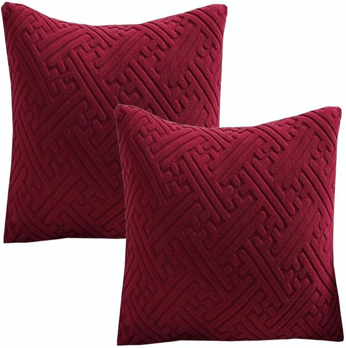 Set van 2 Corduroy Sierkussenslopen