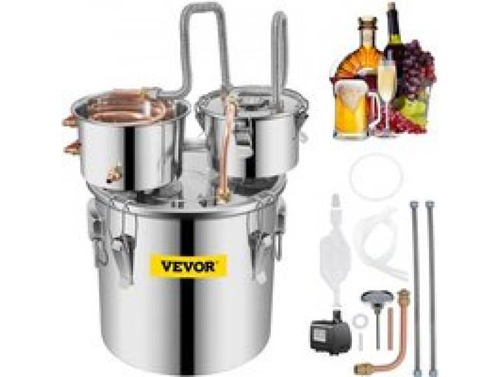 VEVOR 8Gal Distillateur d'Eau Purificateur d'Eau Domestique avec Pompe